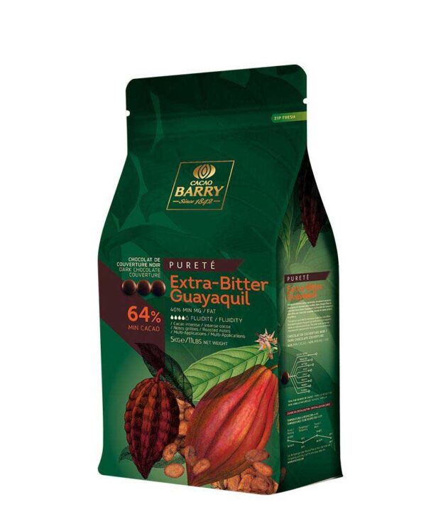 Extra-bitter Guayaquil 64% 5kg