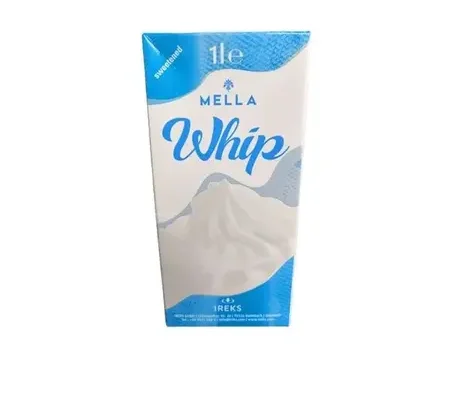 Mella Whipping Cream 28% Fat 1L
