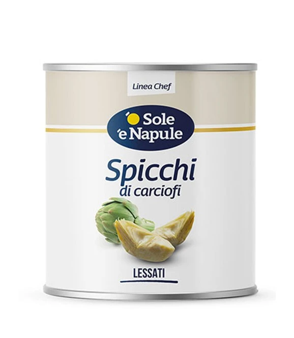 Carciofi a Spicchi al Naturale "Linea Chef" 2.6kg