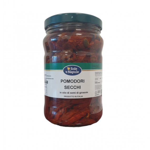 Pomodori Secchi in olio di Girasole 960kg
