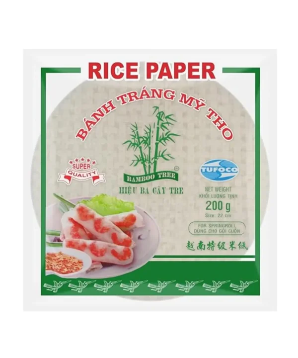 Rice Paper Summer Roll Round 22cm