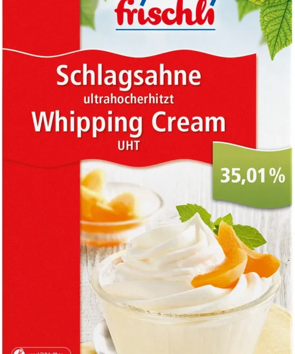 Whipping Cream 35.01% Fat 1L